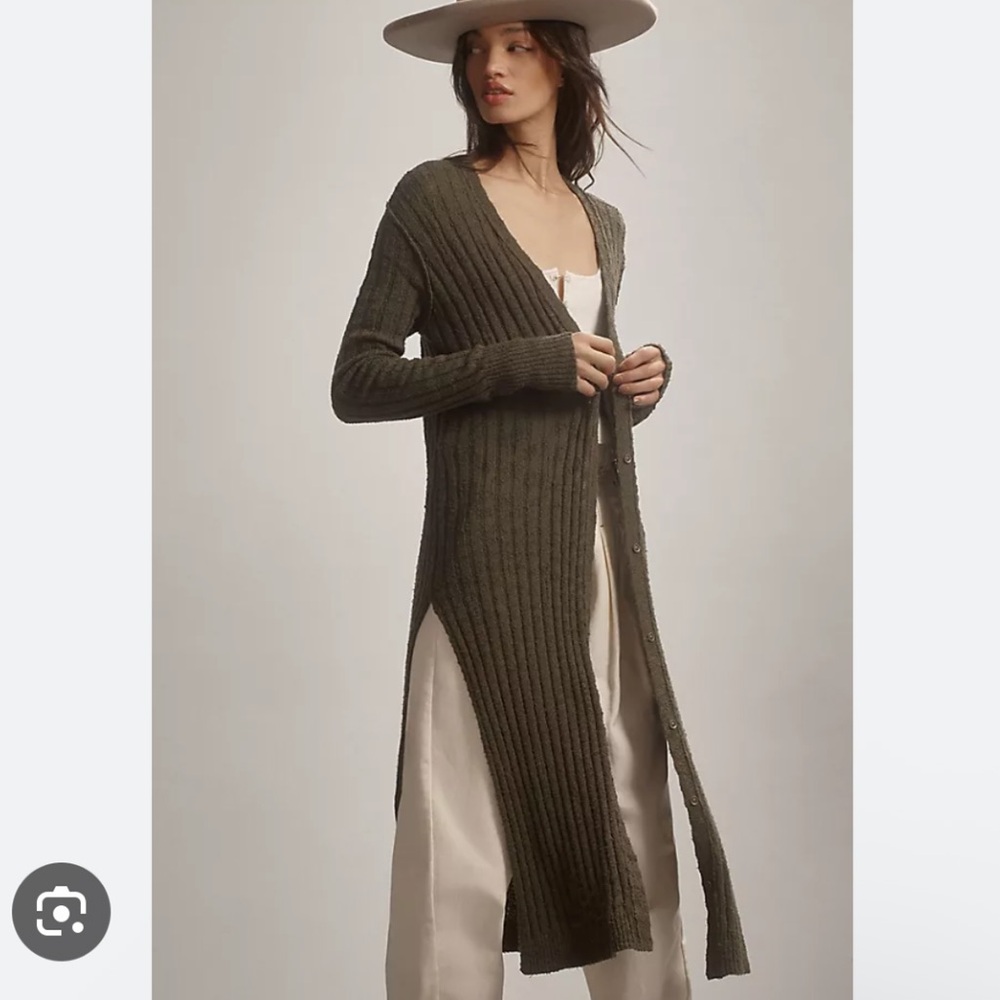 Pilcro Gauzy Cardigan Sweater